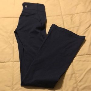 Lululemon boot cut yoga. Navy
